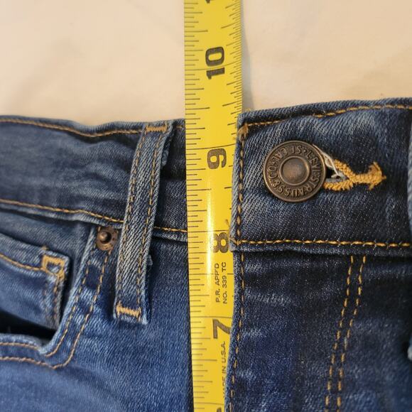 Levi's Premium Jeans Model 724 High Rise Straight Drop Size 25 Great Condition - Picture 11 of 11